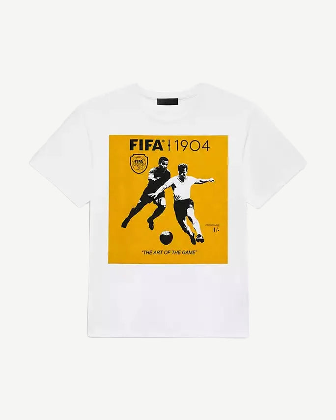 FEINT YELLOW BOX GRAPHIC TEE